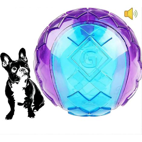 Balles pour chiens résistantes, couineuses et rebondissantes, jouets pour animaux de compagnie pour lutter contre l'ennui (1/5)
