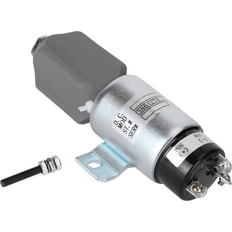 Électrovanne d'arrêt pour moteurs Cummins R225-7/R215-7/R215-7C, accessoire SA-3933-24 DC 24V (1/5)