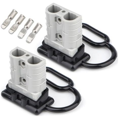 50A 6-10 Calibre Connectique Batterie Paire de prise Connecteur Anderson Batterie Connexion Rapide Prise de Connecteur (1/5)