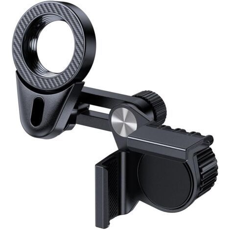 Soporte magnético para teléfono de coche con rotación de 360 grados y un diseño para una colocación segura y estable de dispositivos móviles. (1/5)