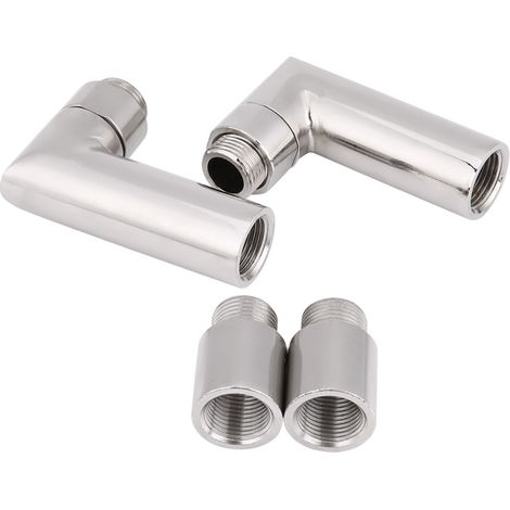 Lot de 4 Rallonges Capteur O2 Sonde Lambda Angle Droit Adaptateur Filetage M18x1,5 pour Échappement Voiture (1/5)