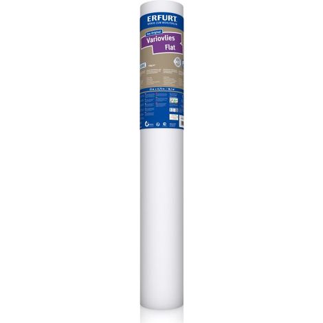 Erfurt Variovlies Flat Classic weiß 0,75 x 25 m Vliestapeten