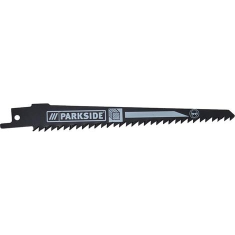 Lame de scie à bois HCS 150 mm 6 TPI – Pour découpe précise bois dur – Compatible appareils AKG Parkside PKGA 14.4 A1 (1/2)