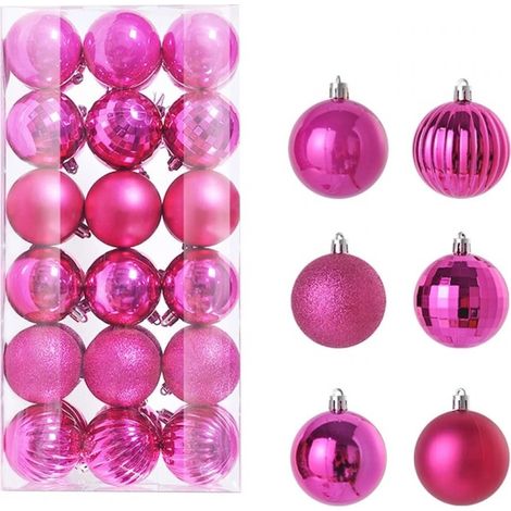 Ornement De Noel - 36 Pieces Formes Irregulieres Electroplatees - Pour Arbre De Noel Guirlande Et Decoration Interieure - Lot Complet (1/5)