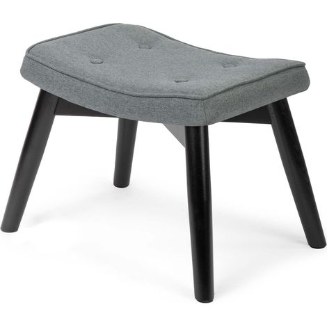 Repose-pieds pour fauteuil Norse Sofotel, gris foncé (1/5)