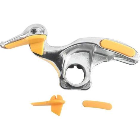 Desmontador de neumáticos de acero inoxidable para coche, herramienta para desmontar el cabezal de montaje del desmontador de neumáticos, acero fundido, 30 mm (1/5)