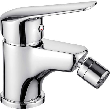 Miscealtore bidet in ottone finitura cromo - Karto