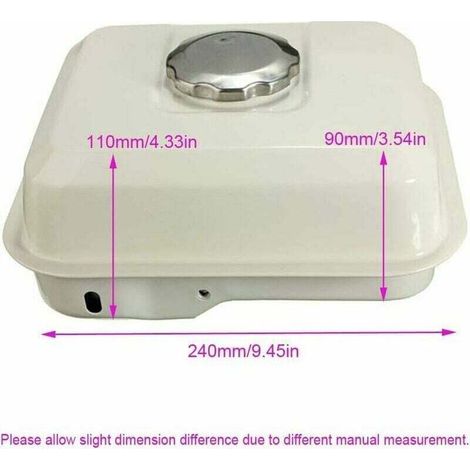 17510-ZE1-030ZA Réservoir de carburant pour remplacement de moteur Honda GX200 GX160 GX140 (1/4)
