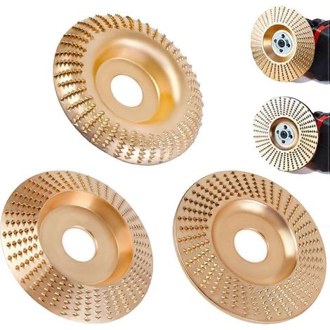 Disques abrasifs pour meuleuse d'angle, outil de ponçage et de sculpture de 10 cm (4 pouces) pour meuleuse d'angle - Disque abrasif pour le façonnage et le polissage (1/5)