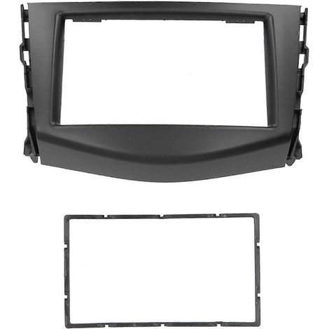 Façade d'autoradio 2 DIN avec lecteur DVD, système audio et navigation, compatible avec RAV4 2006-2012 (1/4)