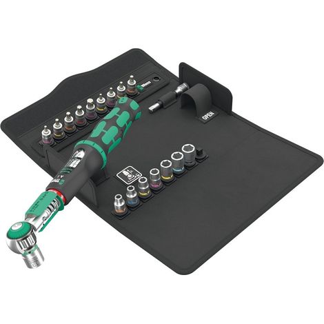 Set di Chiave dinamometrica 1/4" 2-12 Nm WERA Safe-Torque A 1 SHK (20 pezzi) (1/4)