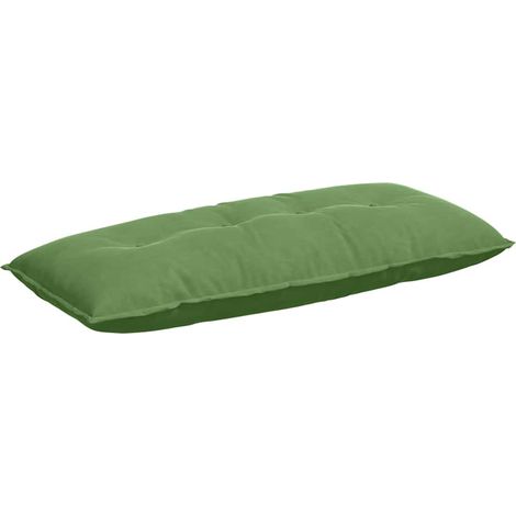 Coussin de Dos Vert clair 120 x 50 cm Tissu en velours côtelé CFW14383 (1/5)