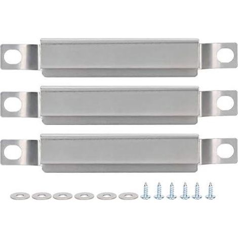 DERCLIVE BBQ Parts Stainless Steel Gas Grill Crossover Tube Channel Burner Replacement Fit for Charbroi (1/4)