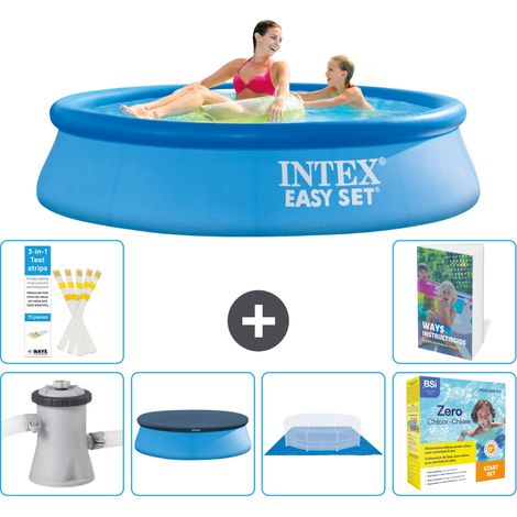 Easy Set Pool Rund - 244x61 cm - 7-teilig S198 (1/5)