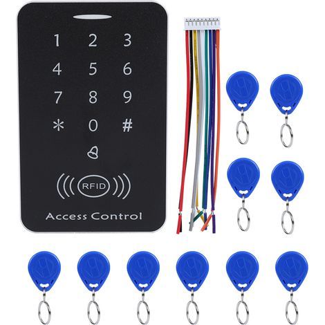Système de contrôle d'accès aux portes Lecteur de cartes RFID Clavier d'accès par mot de passe Contrôleur de machine (1/5)