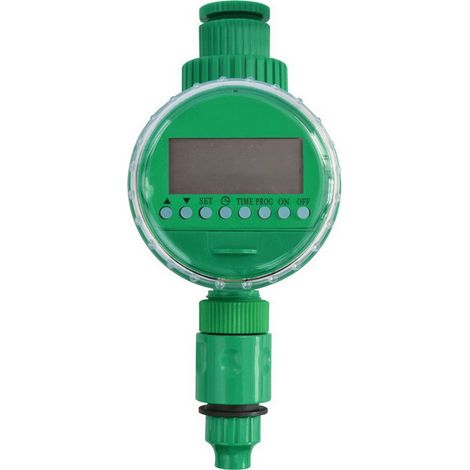 Minuterie d'arrosage Automatique, Contrôleur de Arrosage, Minuterie d'irrigation pour Système d'irrigation d'arrosage des Plantes, Programmateur d'Arrosage pour Jardin Pelouse Balcon Cour (1/4)