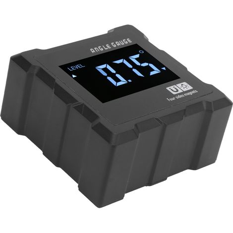 Digitales Neigungsmessgerät mit LCD-Display und Magneten (1/5)