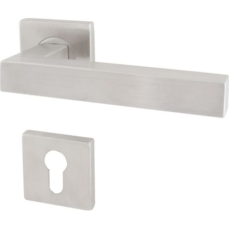 MARCHESI Drückergarnitur PULA - auf Rosette PZ, 38 - 45, Edelstahl (1/5)