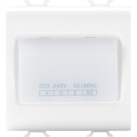 LAMPE AUTO DE SEC. 2M 230V BLANC SAT. GEWISS GW15663
