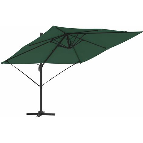 Parasol Roma Vert 286 x 284 x 265 cm Aluminium et polyester (1/5)
