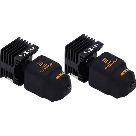 Hotend – remplacement pour imprimante 3D Bambu Lab P2S H2D H2S H2C, 4 pièces, 0.2 0.4 0.6 0.8MM, ensemble avec manchon en Silicone (1/5)