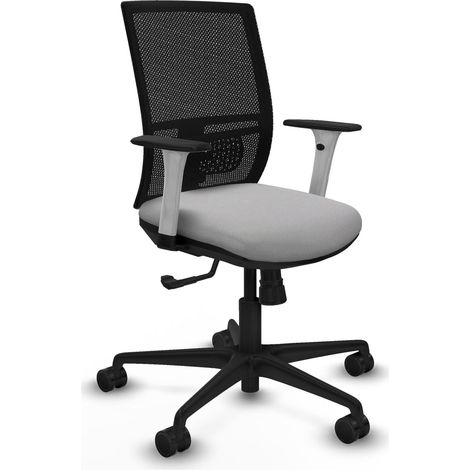 Chaise de bureau piqueras y crespo Yunquera blanc confortable ajustable (1/2)