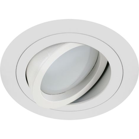 Plafonnier spot rond LUBA C, blanc (1/2)