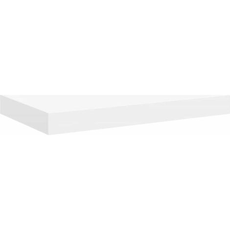 Maison Exclusive - Schweberegal Weiß 40x23x3,8 cm MDF