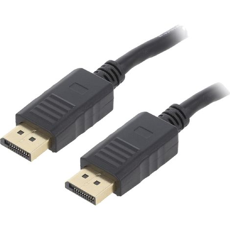 Cable DisplayPort 1.2 male des deux cotes 3m noir