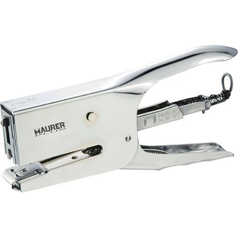 Agrafeuse de bureau en métal Deluxe n° 24/26
