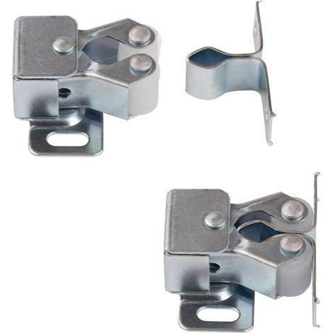 Furniture Snapper Lot de 5 – Serrure à clic – Serrure de porte – Meuble Snapper – Roller Snapper – Serrure de porte stable ou serrure de meuble adaptée à tous les types de portes (1/3)