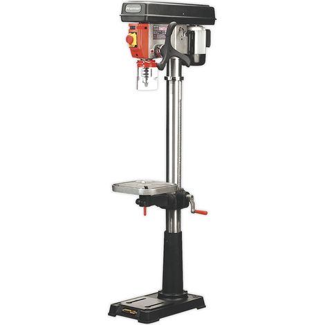 Sealey Premier Floor Standing Pillar Drill 16-Speed 370W 230V PDM210F