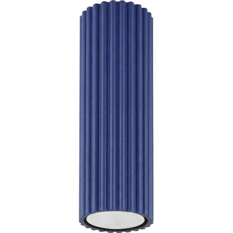 Plafoniere Karbon oltremare 6.5x20x6.5cm Alluminio Sollux (1/5)