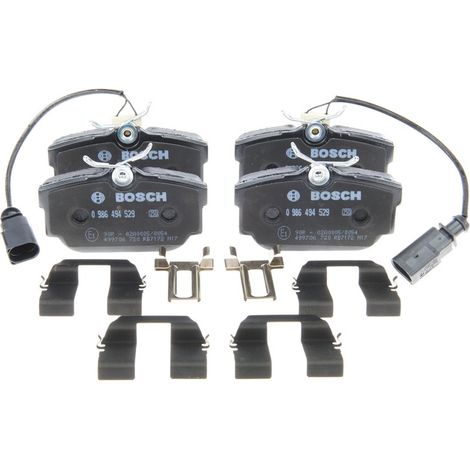 Kit de plaquettes de frein, frein à disque BOSCH 0 986 494 529 SEAT 5M212M008AA