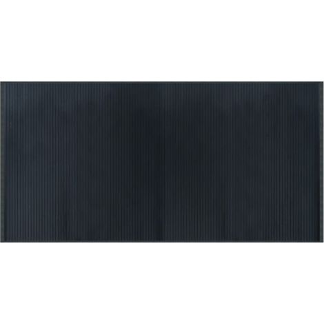 Tapis de sol,Tapis rectangulaire gris 100x200 cm bambou CFW246822 (1/5)