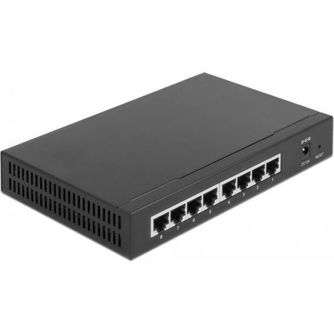 Delock 2,5 gigabit ethernet switch 8 port