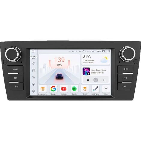 Carplay, Lecteur Multimédia, Intégration Smartphone, compatible avec BMW Série 3 E90 E91 E92 E93 06 - 12, S8 AHD2 AI (1/2)