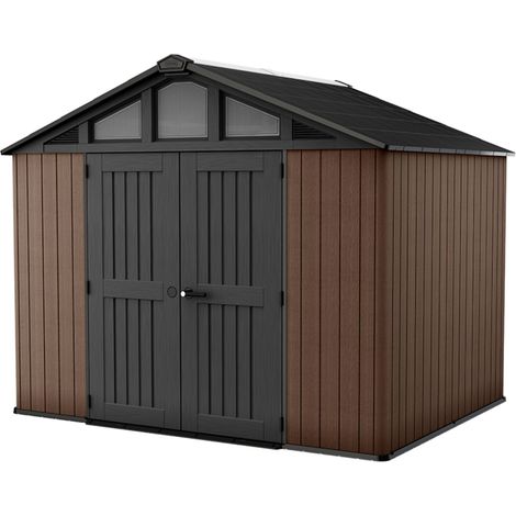 Keter Stronghold 10x8 Shed - Brown (1/5)