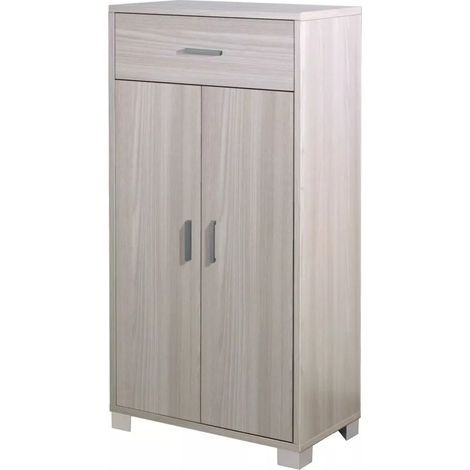 mobile 2 ante e 1 cassetto olmo, 63x124x34 cm (1/2)