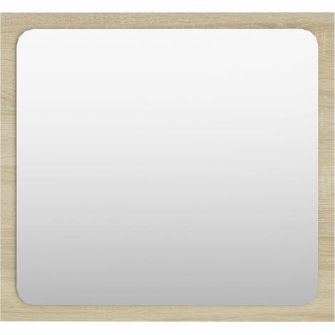 Maison Exclusive - Specchio da Bagno Rovere Sonoma 40x1,5x37 cm Legno Multistrato (1/5)