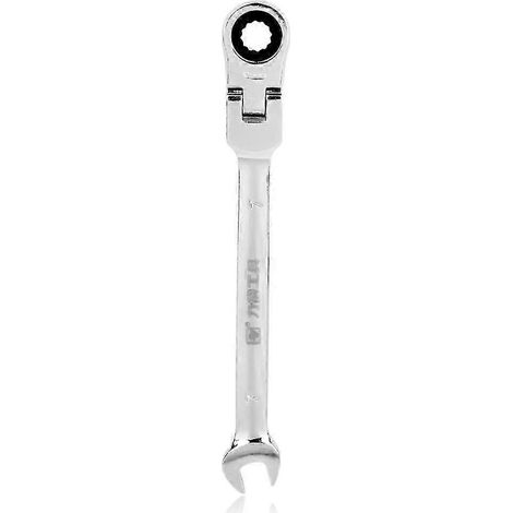 Clé à cliquet flexible chromée, outil à main pour écrous, 6 mm-7MM (1/5)