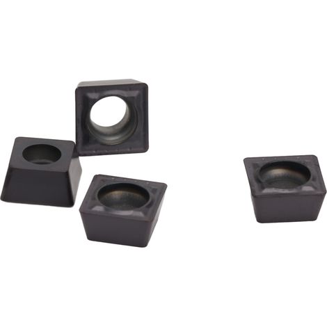10 plaquettes carbure réversibles par boîte pour fraisage CNC et tournage, outils de coupe pour tour (1/5)