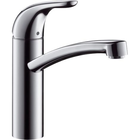 Robinet de cuisine FOCUS E DN 15 pour chauffe-eau ouvert chrome