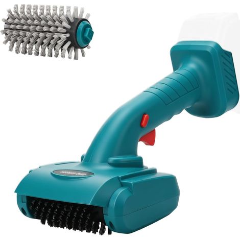 Grill Électrique sans Fil Compatible avec 18V, Brosse Amovible à Rotation 360°, Nettoyeur de Grille en Acier Inoxydable pour Grilles De Barbecue (sans Batterie) (1/5)