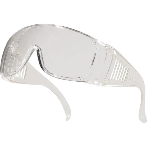 BESUCHERBRILLE AUS POLYCARBONAT DELTA PLUS-LUCERNEIN100- PITON CLEAR