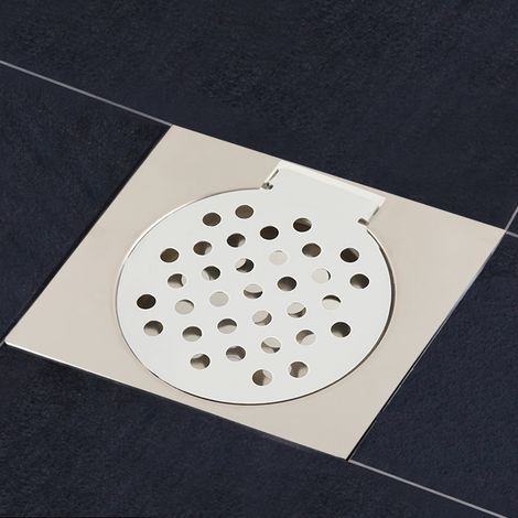 Caniveau de douche linéaire long en acier inoxydable pour salle de bain (1/5)