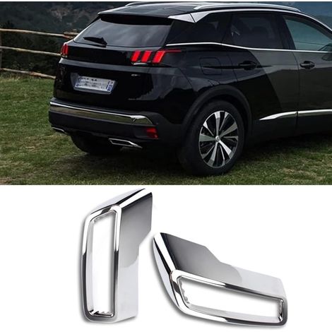 embouts de silencieux d'échappement de voiture en ABS - Accessoires extérieurs autocollants pour voiture (1/5)