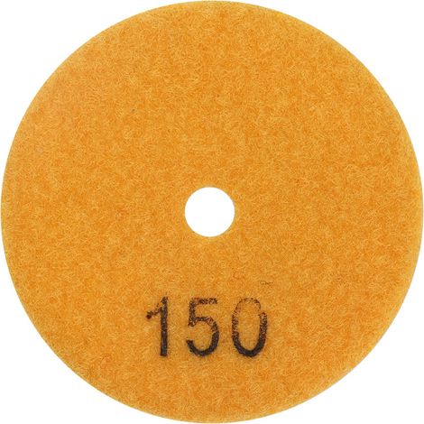 Lot 10 tampons polissage humides 3 pouces – 150 grit – granit / pierre / béton / marbre