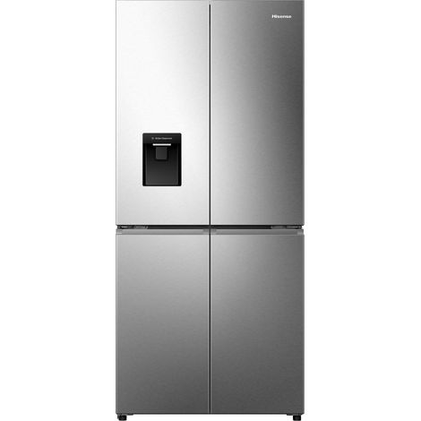 Hisense – Réfrigérateur américain 79.4cm 482L nofrost avec distributeur d'eau – Multi Air Flow – RQ5P470SMIE