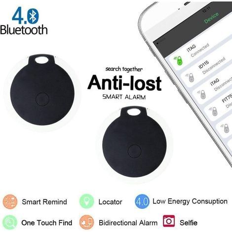 Traceur GPS Chien,Anti Perdu Collier GPS Chats Localisateur avec Alarme pour Animaux domestiques Chien(Black ,1 Pièce) (1/4)